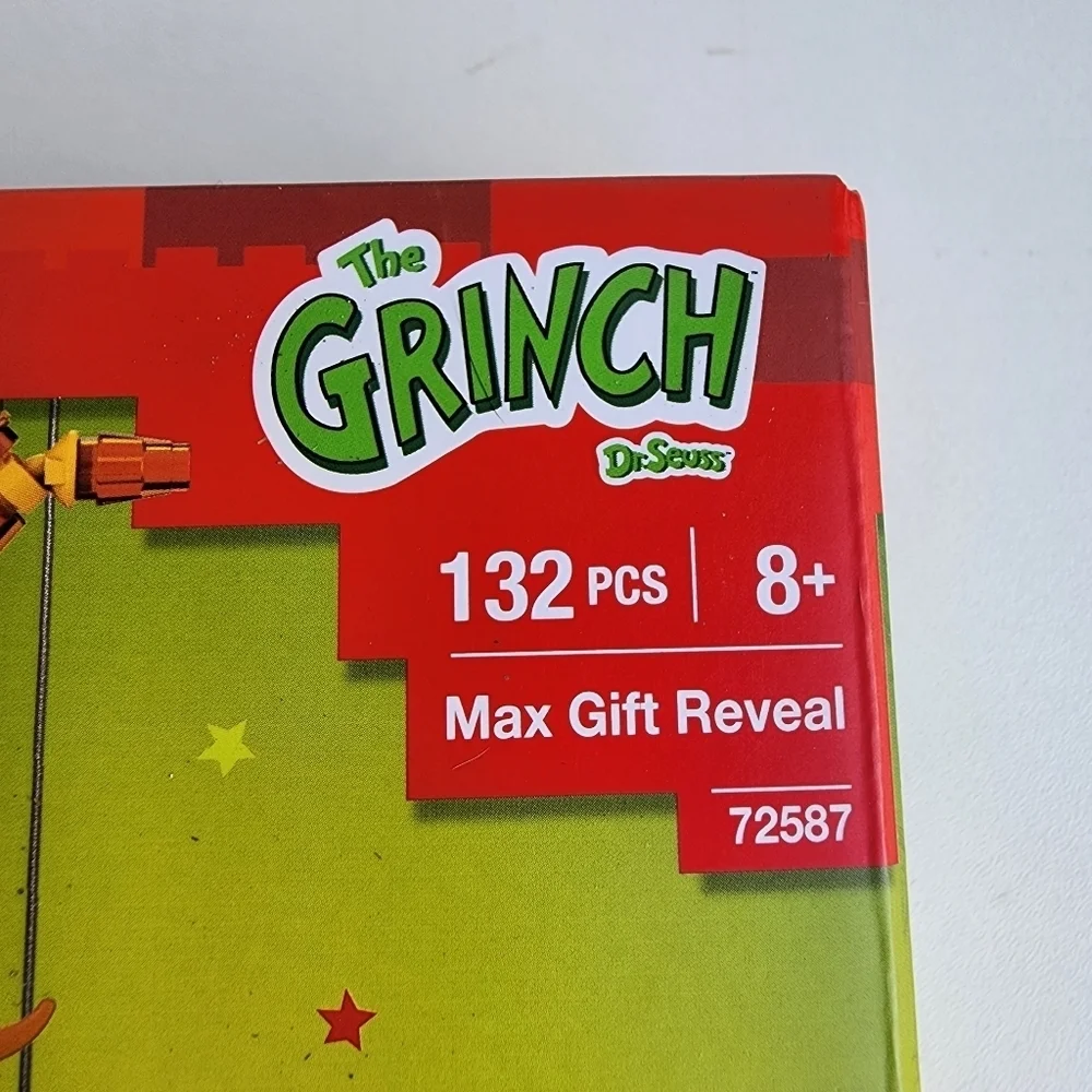 New Brickcraft The Grinch Max Gift Reveal Decoration Building Kit 132-Piece Set
